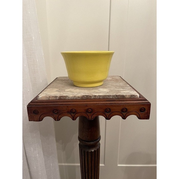 VINTAGE Mid-Century Heager Potter/planter #3833 Made In The USA 4” H x 6” W - Picture 2 of 4